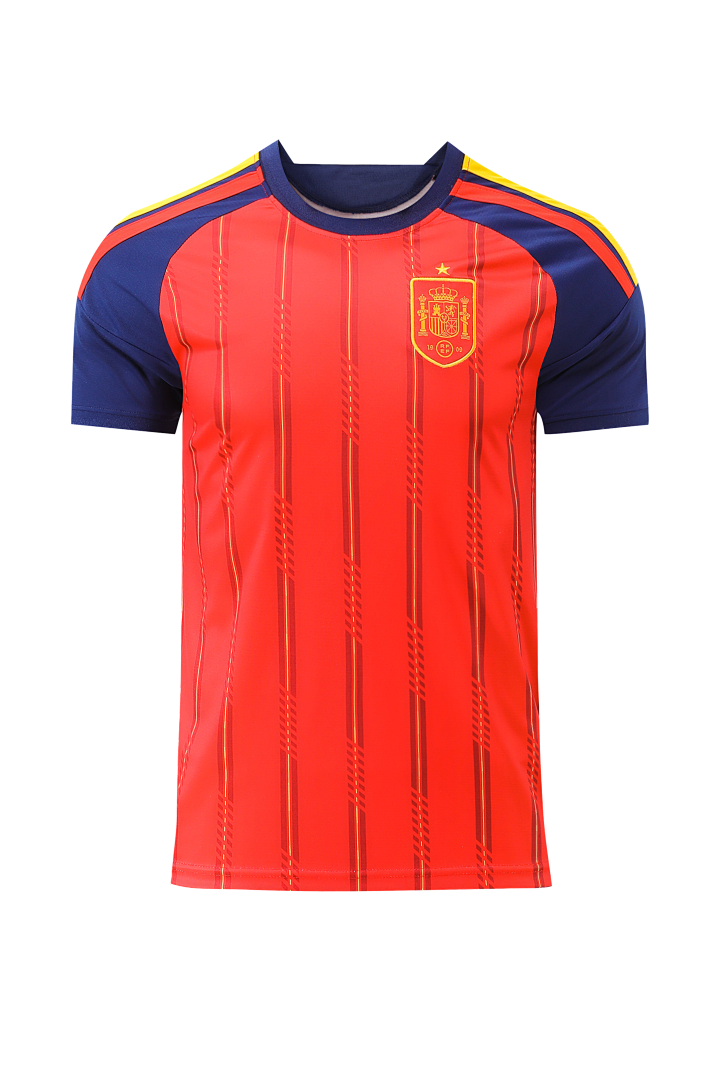 Fan Version Soccer T Shirt National Team Club Style Men Football Tee Supporter Wear Breathable Quick Dry Wholesale Custom Bulk 8
