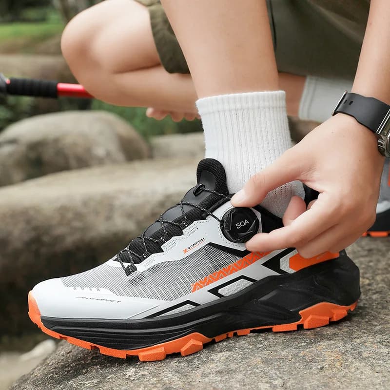 2026 New Autumn Men's Outdoor Hiking Shoes, Large Size Waterproof Wear-resistant Trekking Sneakers,  Breathable Sports Footwear 4